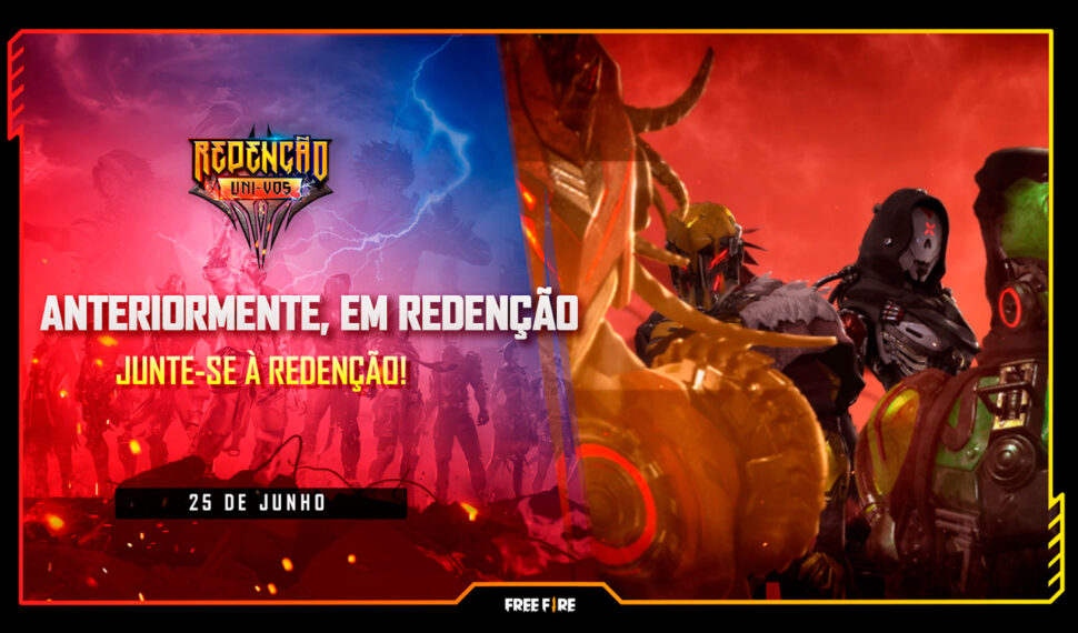 Free Fire - Modo Redenção: Uni-vos