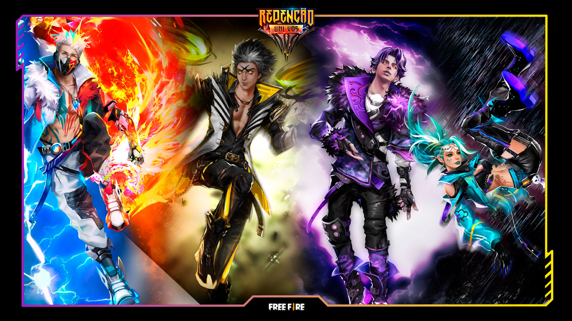 Free Fire - Modo Redenção: Uni-vos