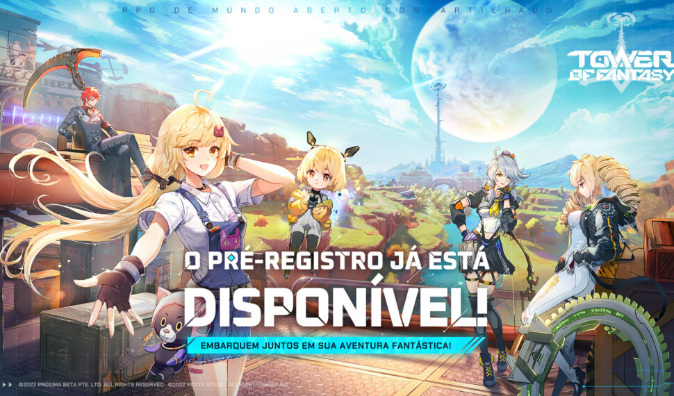 Pré-Registro de Tower of Fantasy esta Liberado