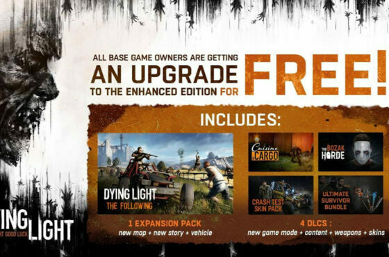 Atualização gratuita para Dying Light Enhanced Edition