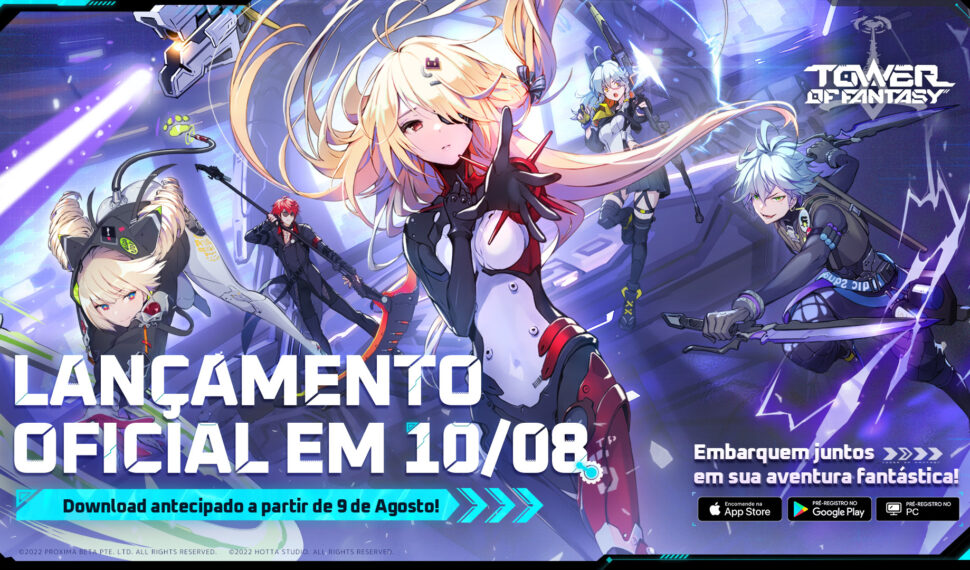 Tower of Fantasy revela data de lançamento