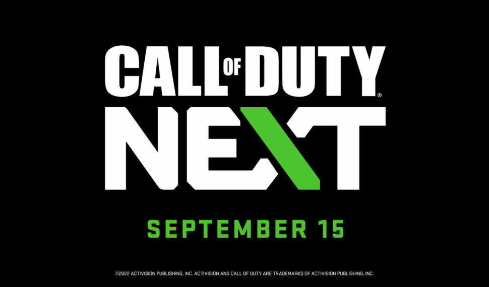 Call Of Duty: Next Event e Modern Warfare 2 em Open Beta