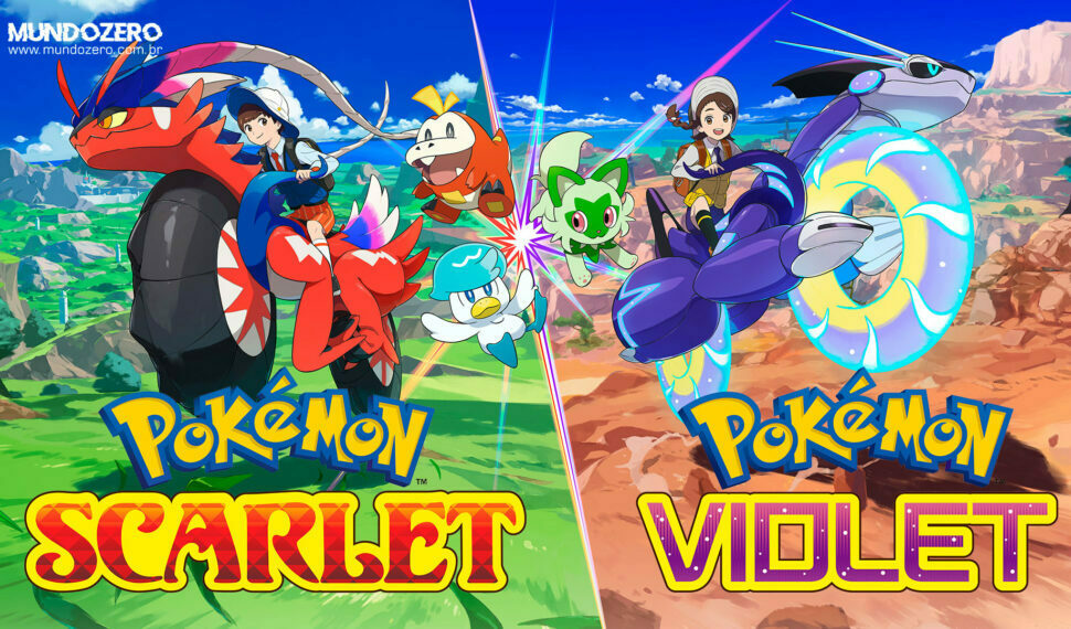 Pokémon Scarlet e Violet tem novas informações reveladas
