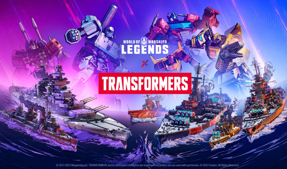 World of Warships: Legends anuncia retorno de Transformers