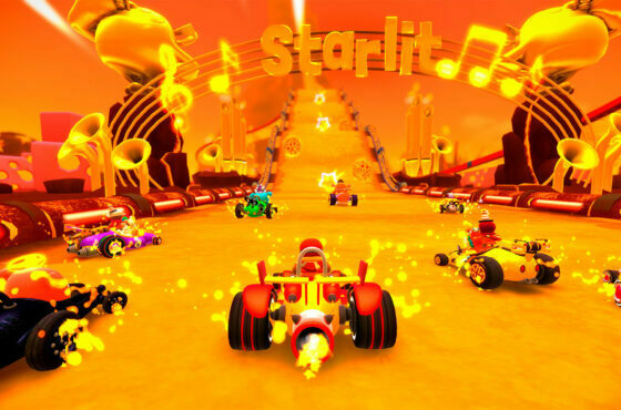 Starlit Kart Racing já esta disponível para Consoles
