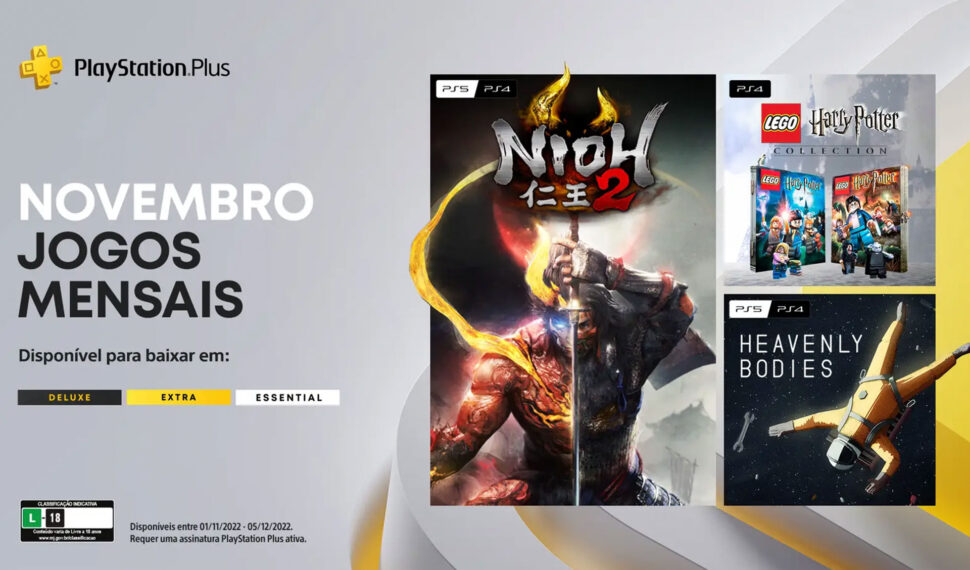 PlayStation Plus – Novembro de 2022