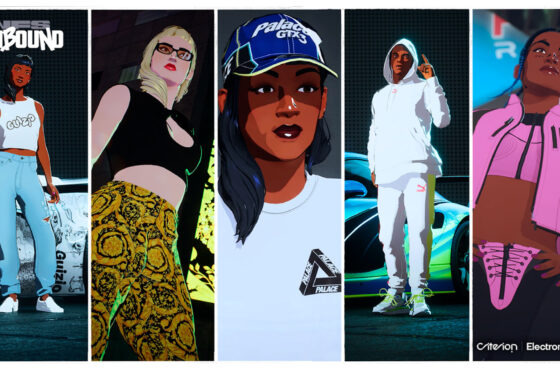 Estilo de Need For Speed Unbound fora dos Videogames