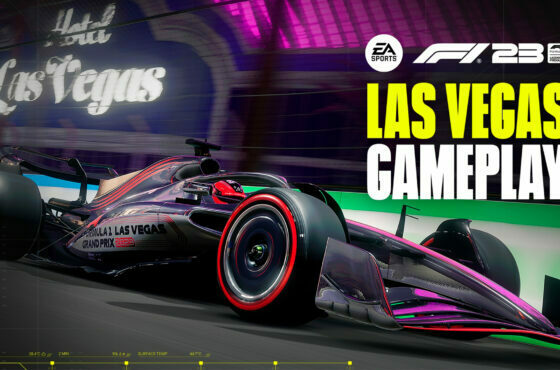EA SPORTS F1® 23 revela primeiros detalhes de Las Vegas Strip