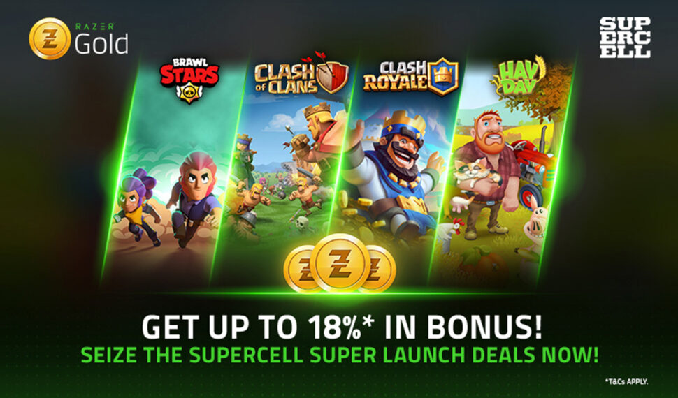 Razer Gold - Supercell