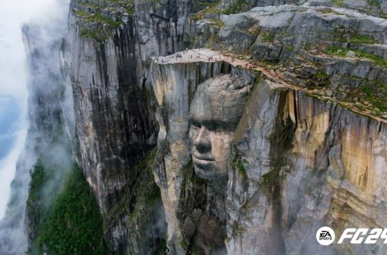 EA SPORTS celebra capa do FC 24 com Erling Haaland