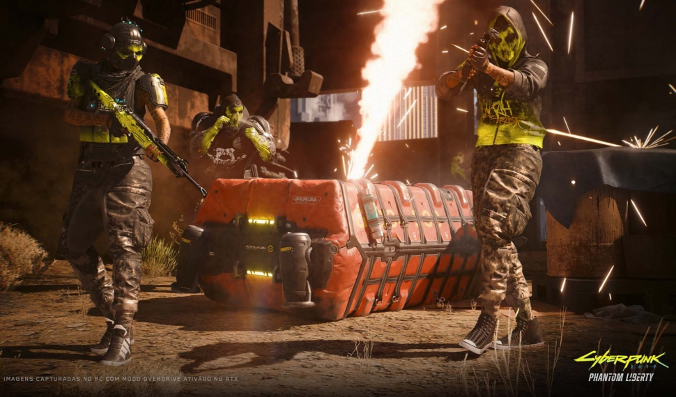 Cyberpunk 2077: Phantom Liberty traz Novos Estilos de Gameplay