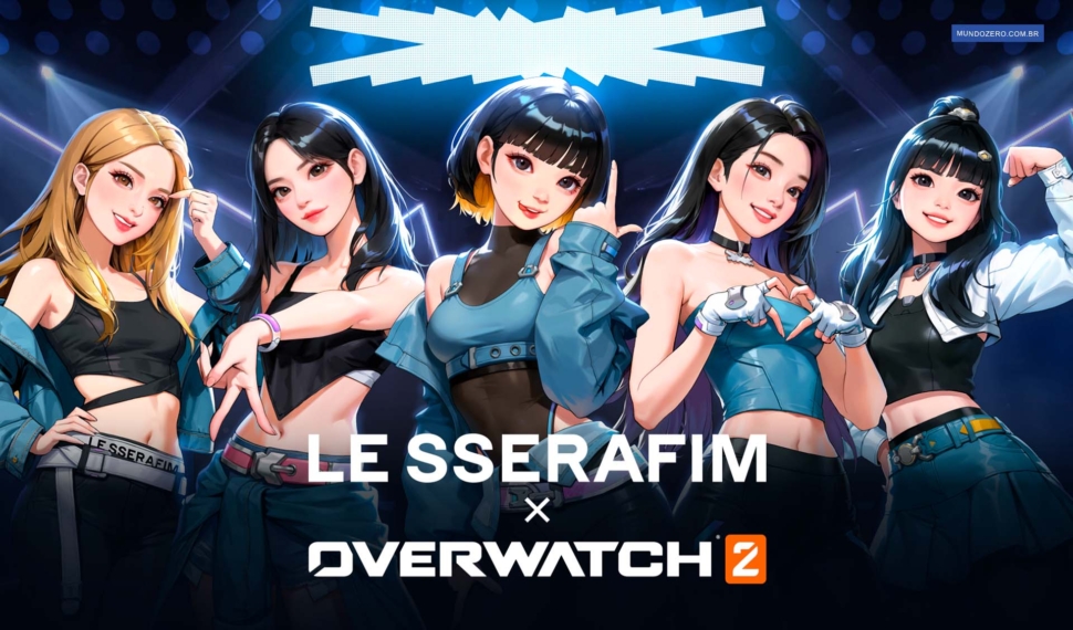 Overwatch 2 anuncia Colaboração com Grupo LE SSERAFIM