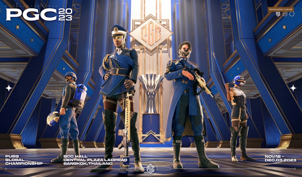PUBG Global Championship 2023 começa neste sábado
