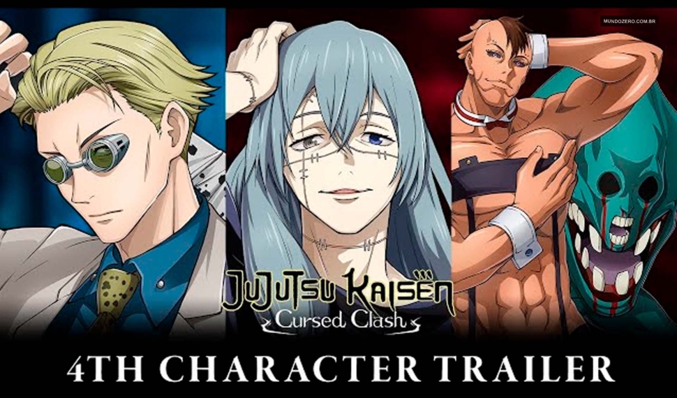Jujutsu Kaisen Cursed Clash revela Novos Personagens