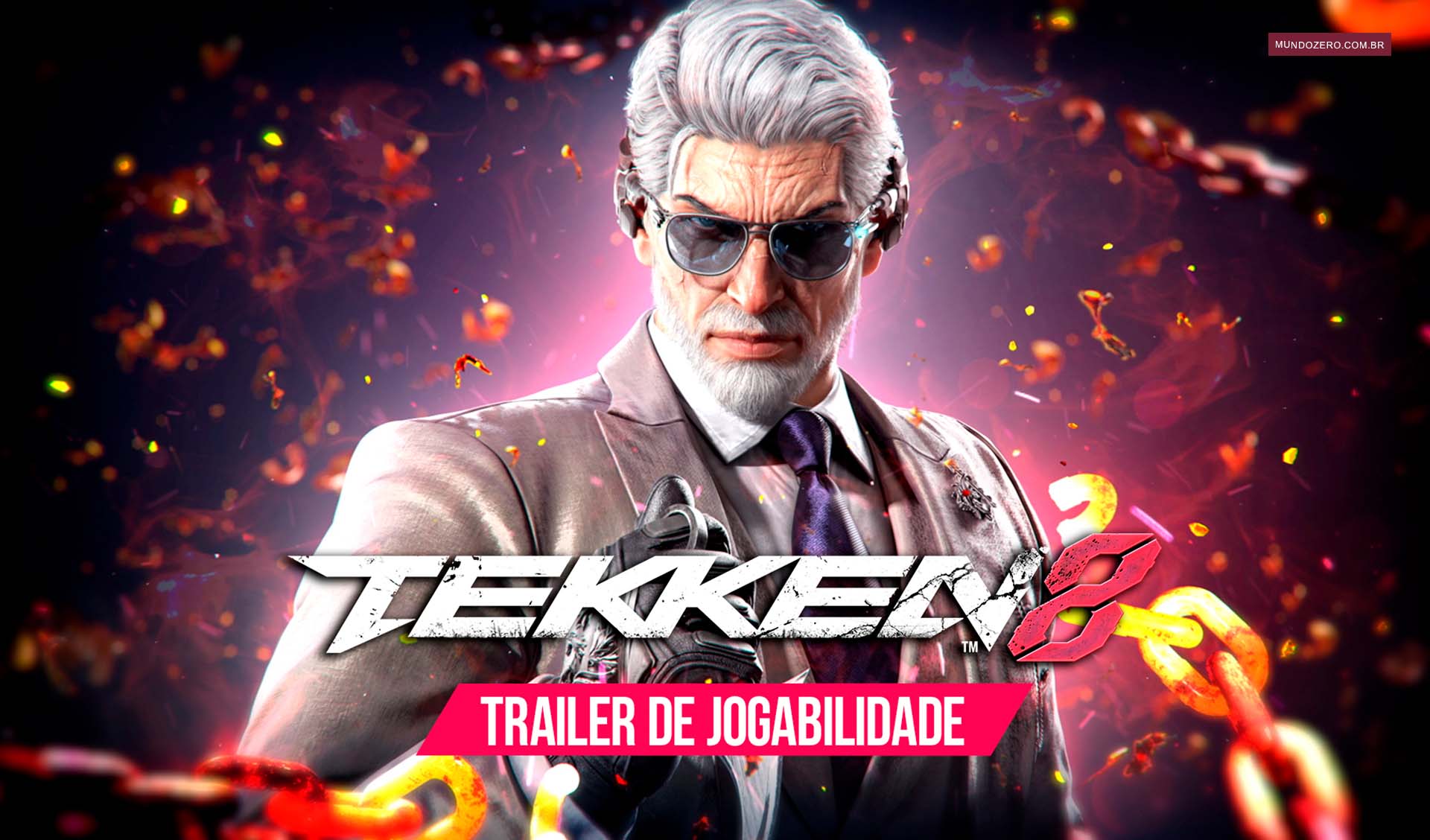 Tekken 8 revela trailer de personagem de Steve
