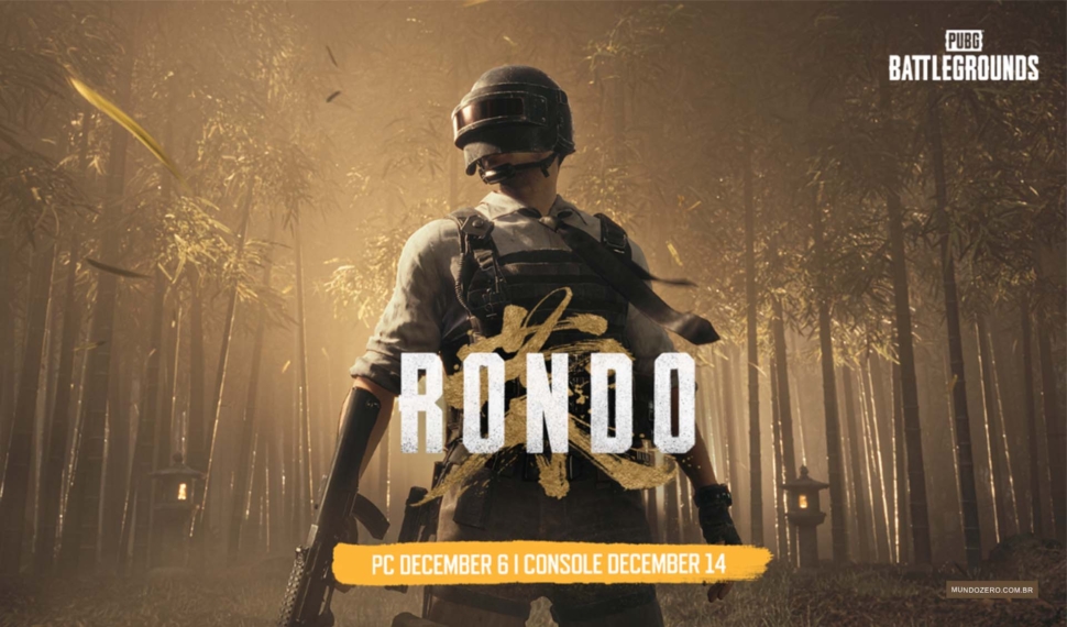 PUBG: BATTLEGROUNDS apresenta Novo Mapa Rondo