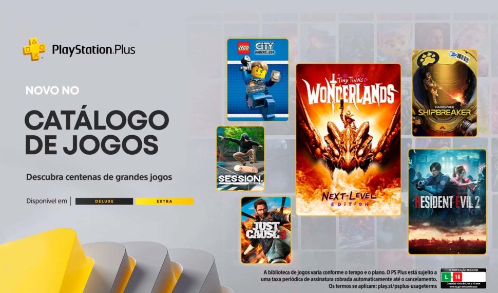 PlayStation Plus - Janeiro de 2024