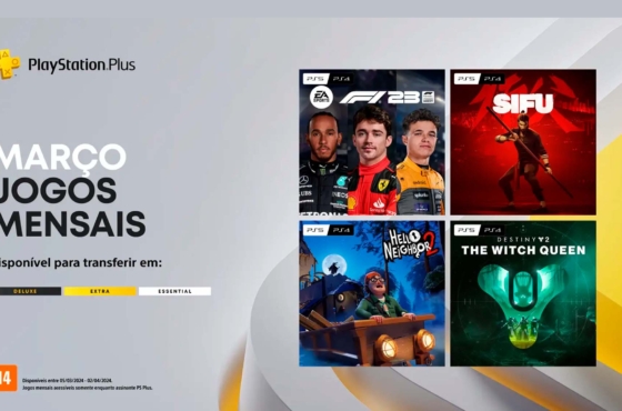 PlayStation Plus – Jogos Mensais de Março de 2024