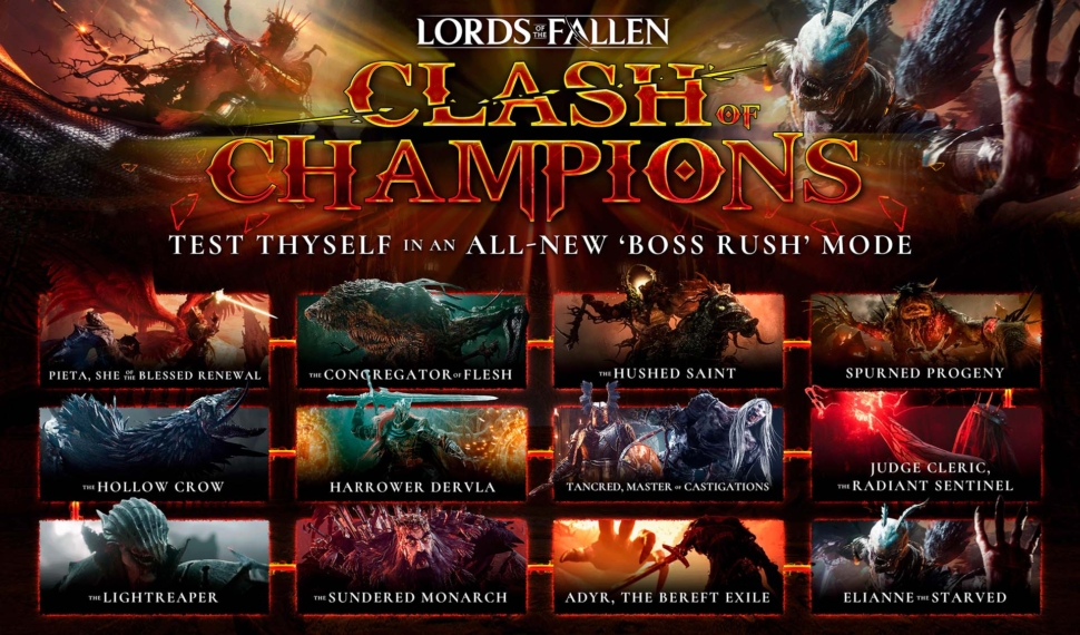 Lords of the Fallen recebe Novos Modos Boss Rush