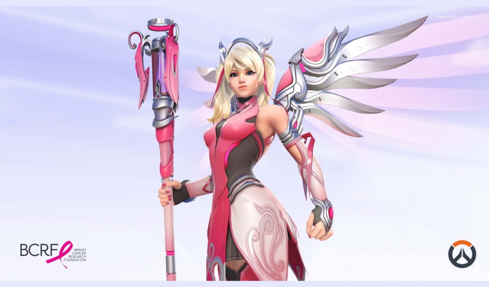 Overwatch 2 relança Campanha Mercy Rosa