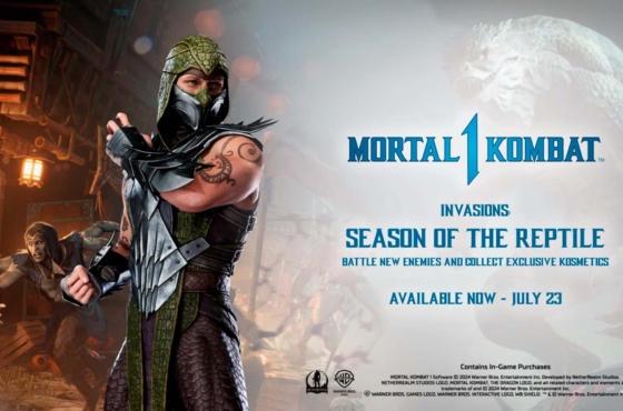 Mortal Kombat 1 libera Temporada do Reptile