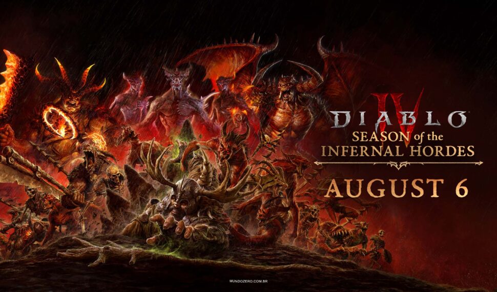 Diablo IV apresenta a Temporada das Hordas Infernais