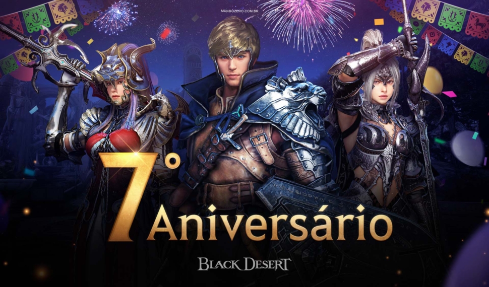Black Desert Online celebra 7º aniversário na América Latina