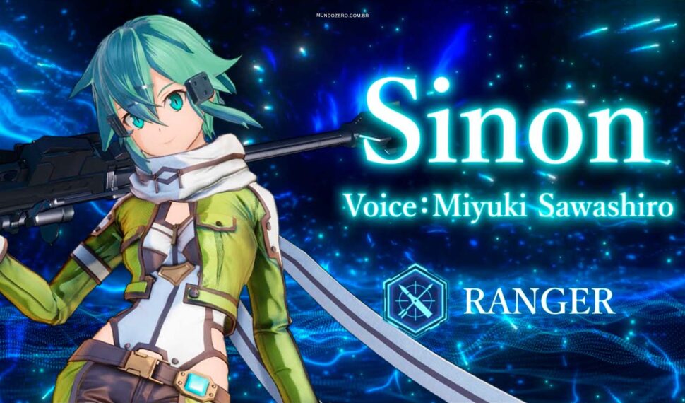 Sword Art Online Fractured Daydream revela Personagem Sinon