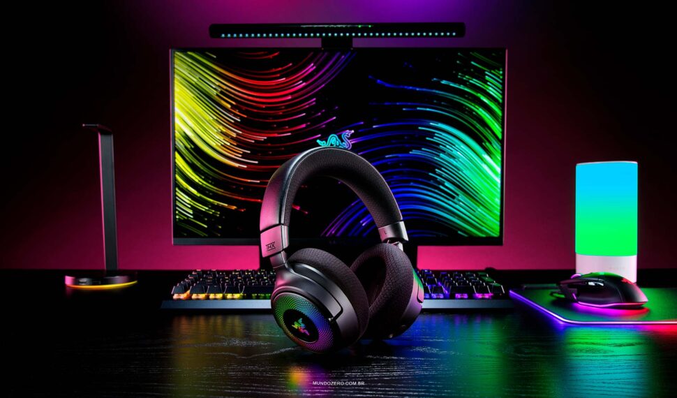 Razer lança Nova Linha de Headsets Kraken V4