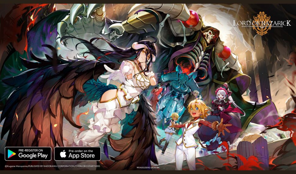 Lord of Nazarick libera Pré-Registro de Lançamento