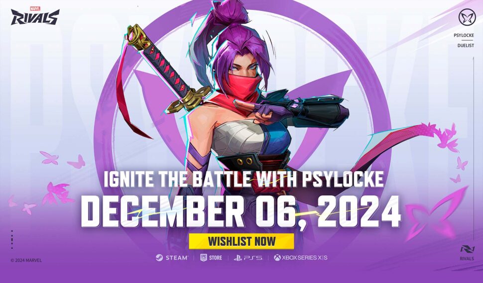 Marvel Rivals Adiciona Psylocke ao Elenco de Super-Heróis