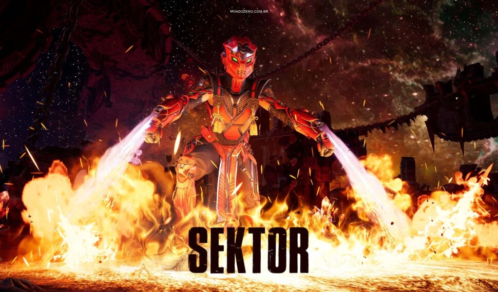 Mortal Kombat 1 revela a Novo Trailer de Sektor