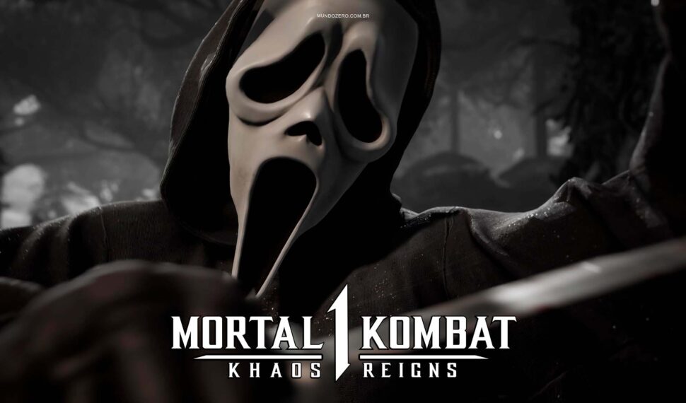 Ghostface da Franquia Pânico Chega em Mortal Kombat 1