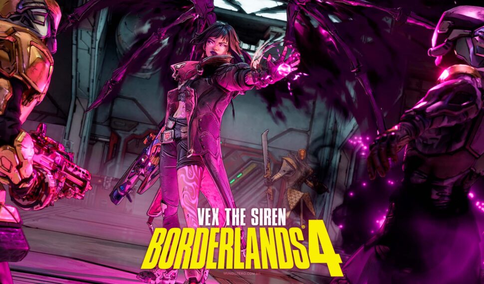 Borderlands 4 revela Vex the Siren e Poderes Inéditos