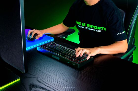 Razer lança BlackWidow V4 TKL HyperSpeed sem Fio