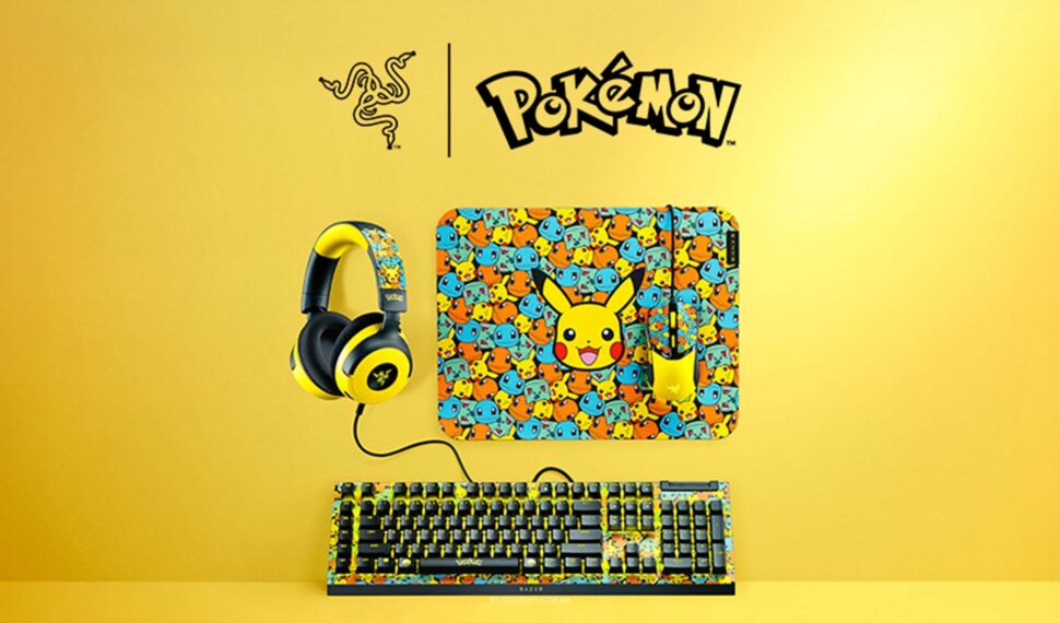 Razer lança coleção Pokémon com Periféricos Gamer