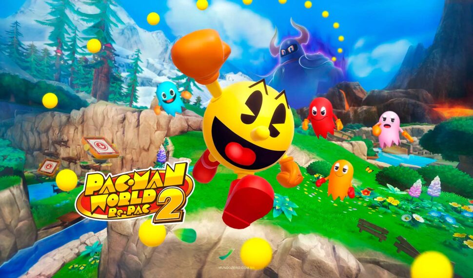 PAC-MAN WORLD 2 Re-PAC revive Clássico com Novidades