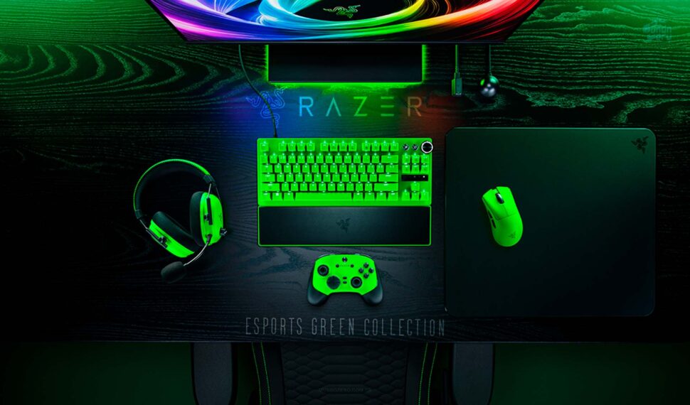 Razer eleva o cenário Profissional com a eSports Green Collection