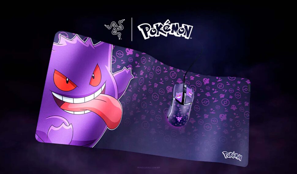 Razer expande Coleção Pokémon com Novos Periféricos de Gengar