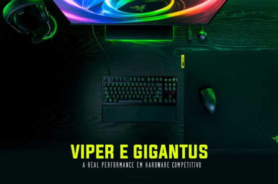 Razer Viper V4 Pro e Gigantus V2 Pro no Competitivo