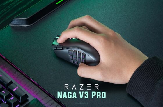 Razer Naga V3 Pro – Mais Controle para Diferentes Jogos